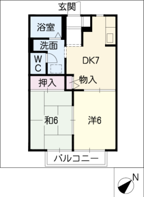 ディアス　クレール　Ｂ棟 1階