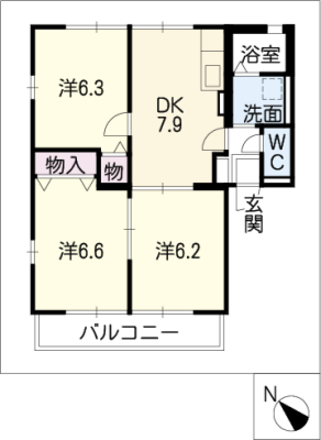 リバーサイドたもの樹Ⅰ棟