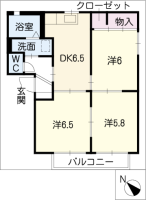 ボナールＣ棟 1階