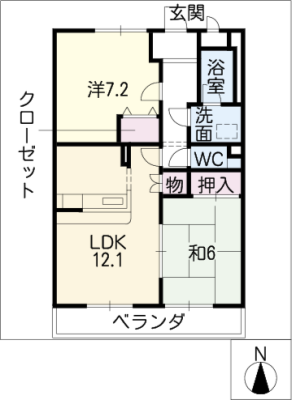 リーニエントＮ 1階