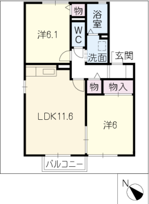 アネックス佃２２　Ａ棟 1階