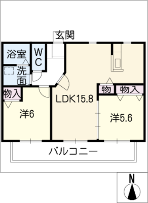 ブランシュール 2階