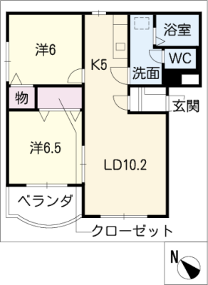 羽塚マンション 3階