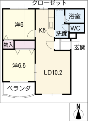 メゾン東側 2階