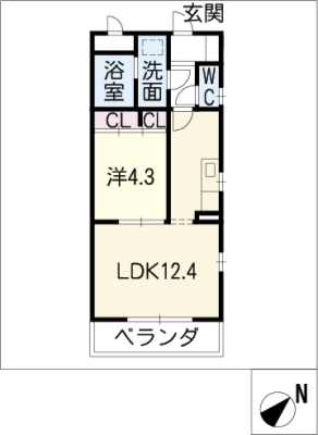 レウァーメンＪ 2階