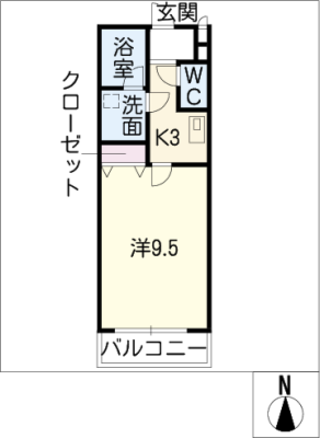 ハイツ林 2階