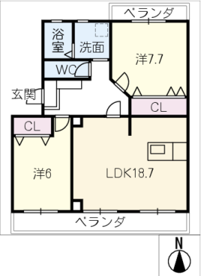 エバーグリーン 3階