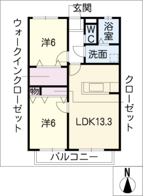 ソフィア　Ａ棟 2階