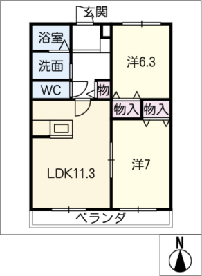 グラニート伊代 3階