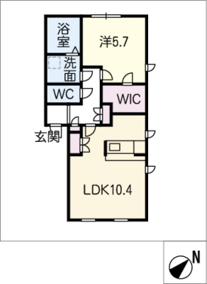 プリマノッツェ西尾参番館 2階