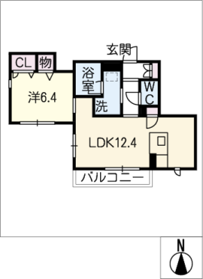 アイリス白沢 1階