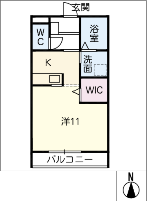 ジュネス八ツ面　Ｂ 2階