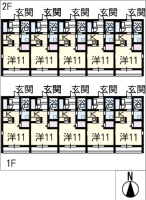 ジュネス八ツ面　Ｆ 2階