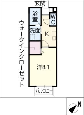 クレールアヴニール　B 1階