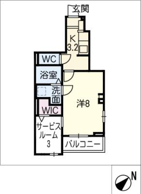 ラシーヌ　南若王子　Ｂ 1階