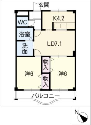 エバールミナス志乃 1階