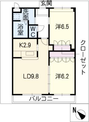 パストラル宮東 1階