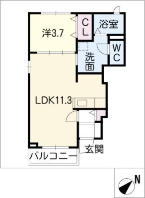 ミニョン　コリーヌＴ 1階