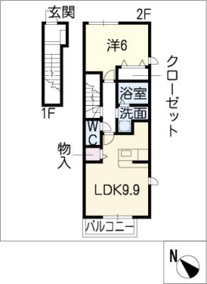 シンシア 2階