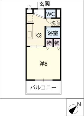 ヴィラ　アドニス 1階