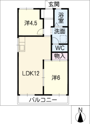 Ｓｔ．ハイム 2階