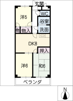 グレイシー高雄 4階