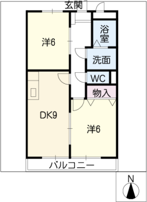 CRESCENT COURT曽我 2階