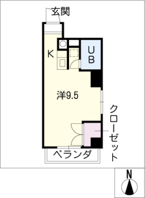 大口平和マンション 4階