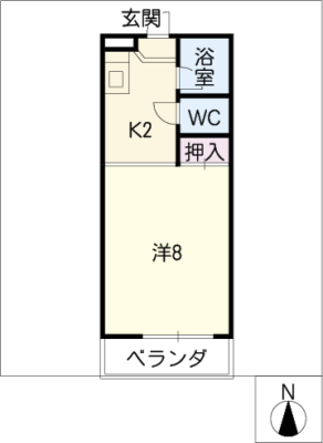 マンション若山 1階