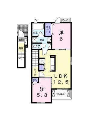 プラシード白山Ⅱ 2階