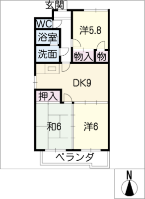 リッツハウス国府宮 7階