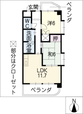 アネックス西町 2階