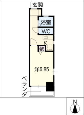 グレイス国府宮Ⅱ 3階