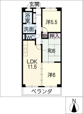 グレイス稲島 4階