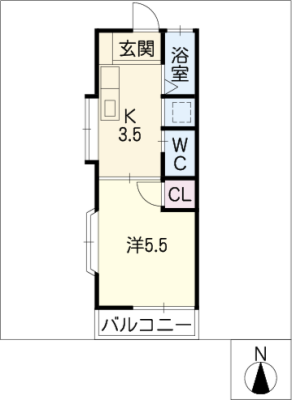 コーポ小松生 1階