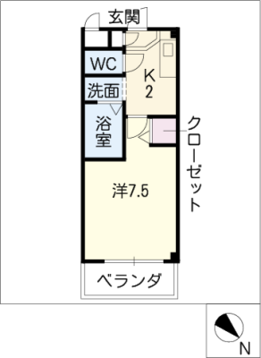レジデンス司Ⅱ 3階