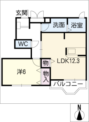 フォレスト・ケイ弐番館 1階