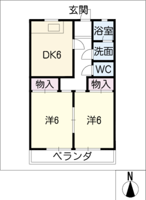 ハイツ稲沢Ｈ棟 4階