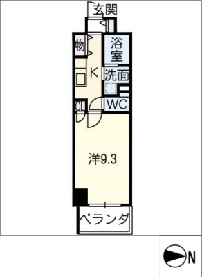 プレーヌ駅前 2階