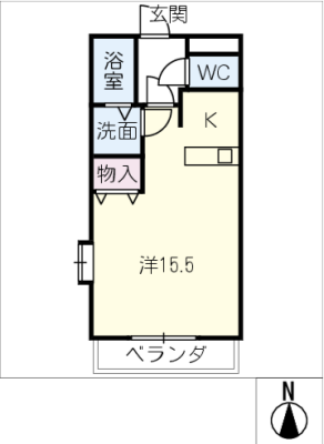 ベラカーサⅡ 2階