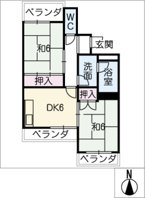 稲駅マンション 3階