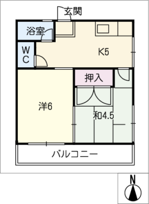 千里ハイツ 1階