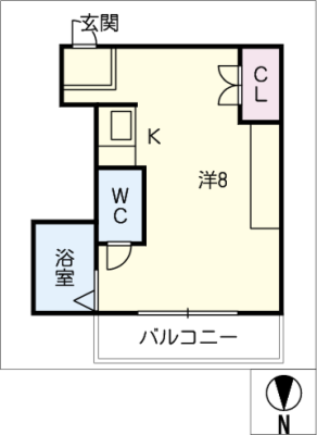 EAST COURT KITAYAMA 1階