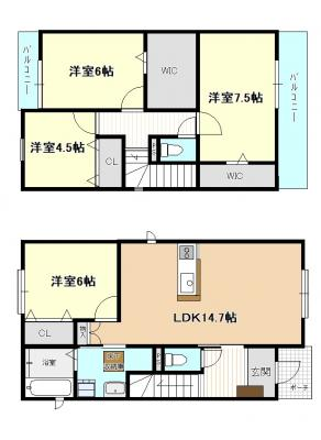 長野１－７ＫＯＤＡＴＥＸⅥＢ 2階