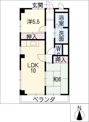 スカイベガ　Ｂ棟 3階