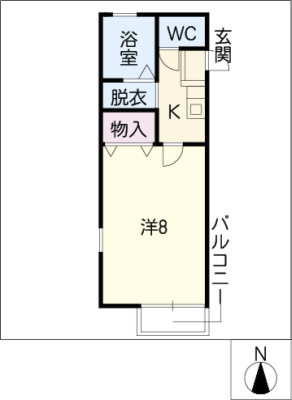 メゾンソレイユ 2階