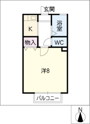 メゾンソレイユ 2階