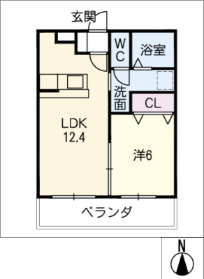 カーサノーバ南山Ｂ