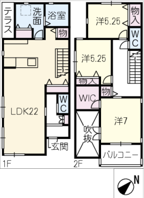 ﾘｰﾌﾞﾙﾌｧｲﾝ東本地ケ原町　５号棟