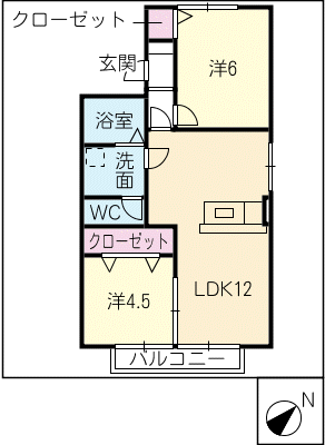 ハイツドミール　Ａ棟